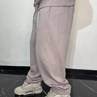 PANTALONE TUTA FONDO AMPIO (GRIGIO CHIARO)