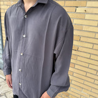 CAMICIA BASIC PIOMBO