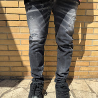 JEANS SKINNY NERO