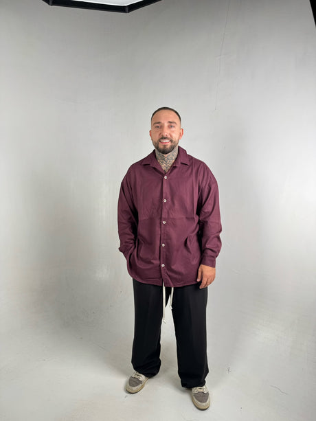 CAMICIA BASIC BORDO'