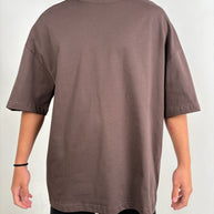T-SHIRT MARRONE